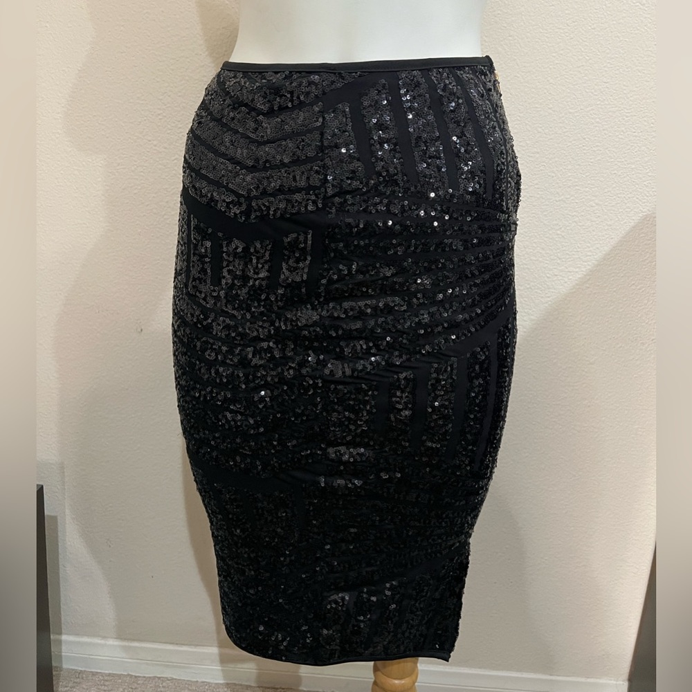 Windsor BNWT Black Sequin Skirt